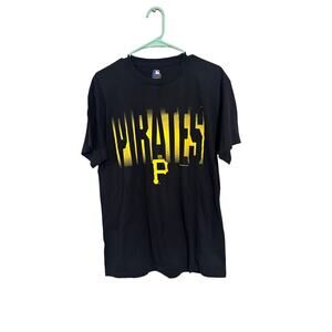 Pirates MLB Genuine Merchandise Black Yellow Short Sleeve T-Shirt Size Medium